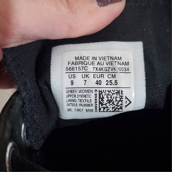 Converse Intergalactic Fade Chuck Taylor All Star Platform Sneaker Womens Size 9 - Picture 12 of 12